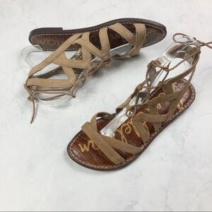 [Sam Edelman] Tan Strappy Sandals